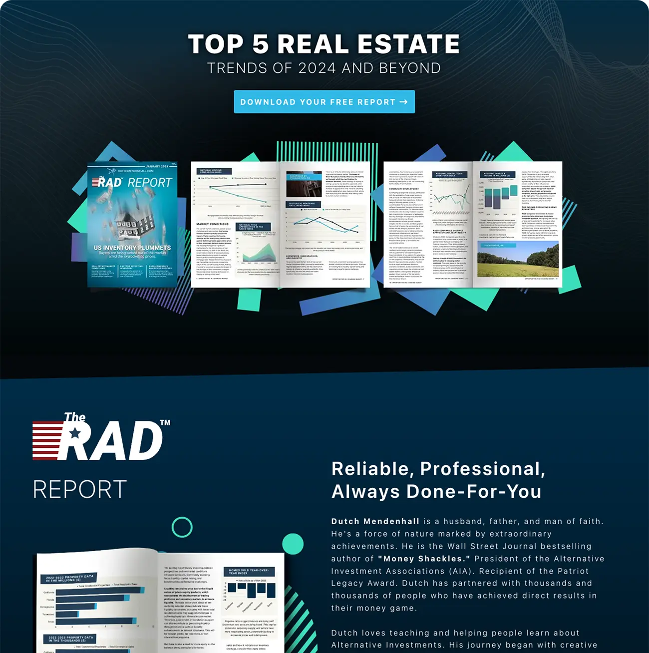 Desktop View of Therad.com